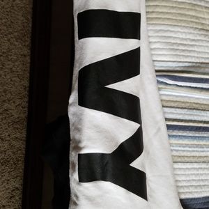 Black and white lvy Park hoodie crop top